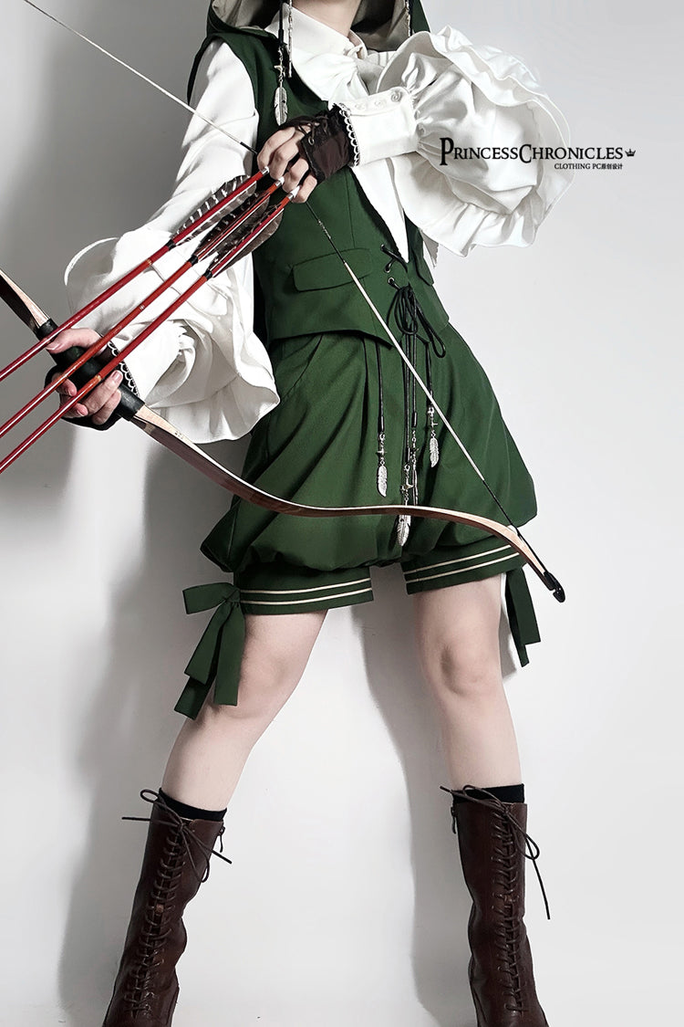 Gilet Lolita Ouji Beau Prince Doux [Plume de Lapin Vert] 