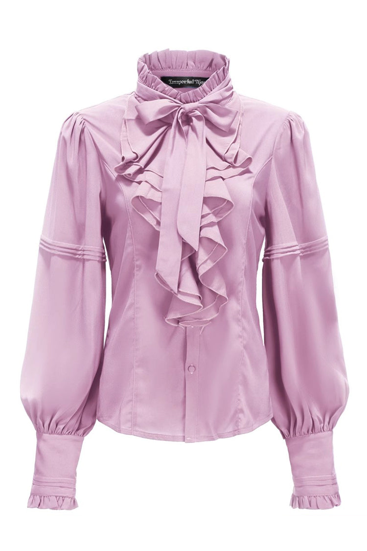Original Retro Immortal Endless Promise Lace Bow Ouji Lolita Blouse