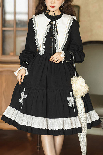 ★Cest Moidew★ Cest_Embroidery doll collar dress Designer fashion, Seoul-fully created | W Concept