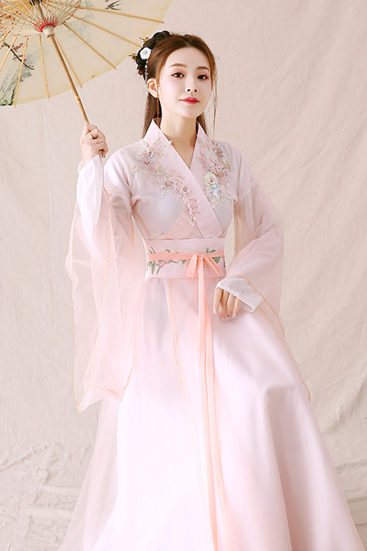 Chinese Ancient Style Fairy Air Dance Performance Hanfu Dress