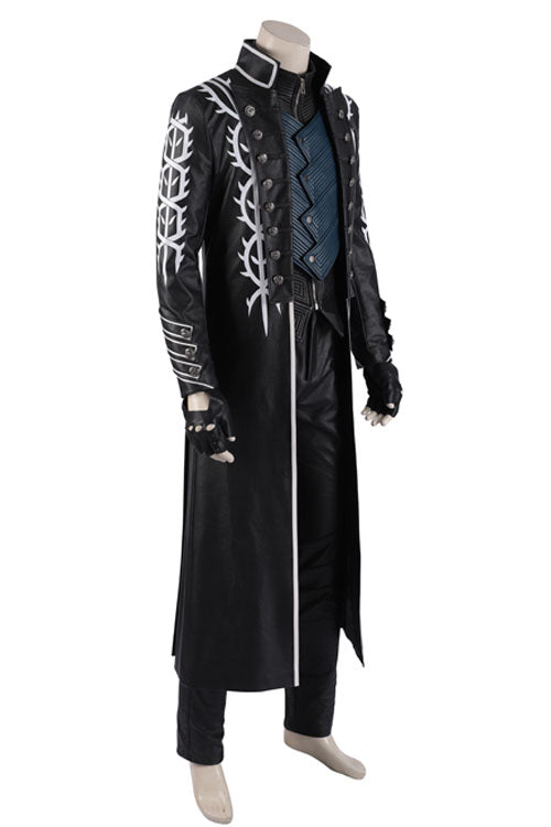 デビル メイ クライ 5 バージル ブラック ウインドブレーカー スーツ ハロウィン コスプレ衣装 フルセット