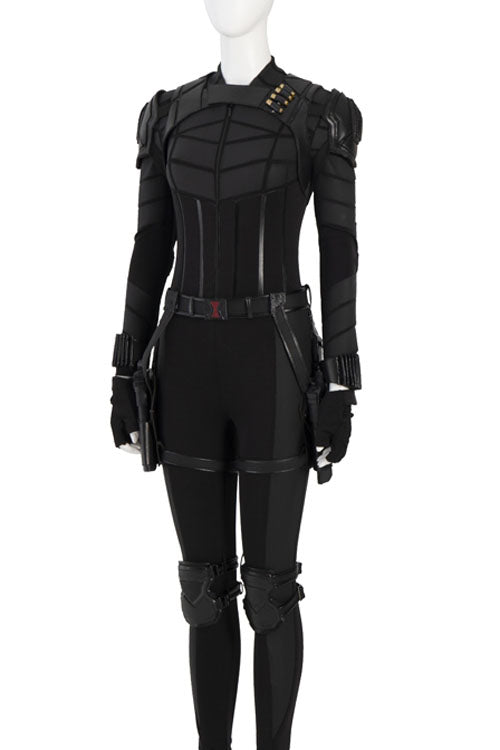 Black Widow Yelena Belova Halloween Cosplay Costume Accessories Black Gloves And Wrist Guards