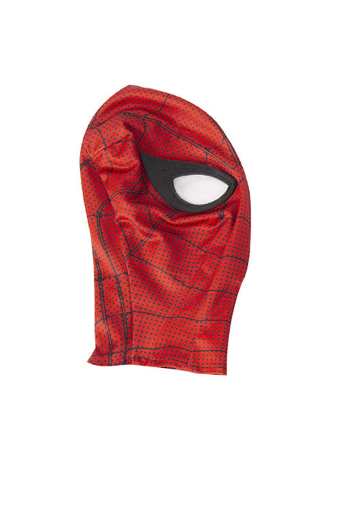 Spider-Man No Way Home Iron Spider-Man Peter Parker Battle Suit Halloween Cosplay Costume Accessories Red Headcover