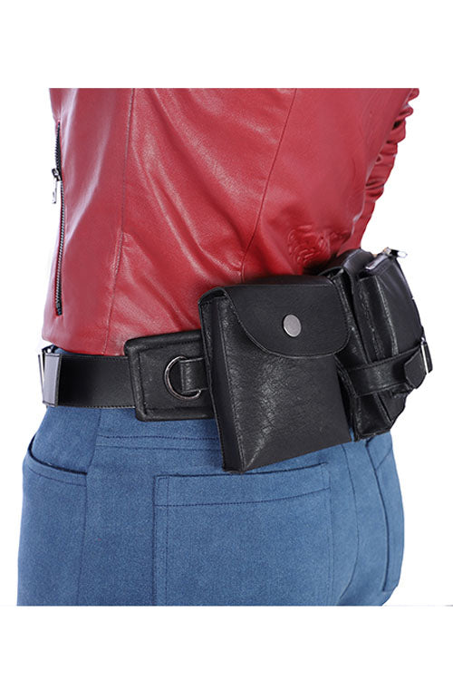 Resident Evil Biohazard Re 2 Claire Redfield Halloween Cosplay Costume Black Holster And Belt Components
