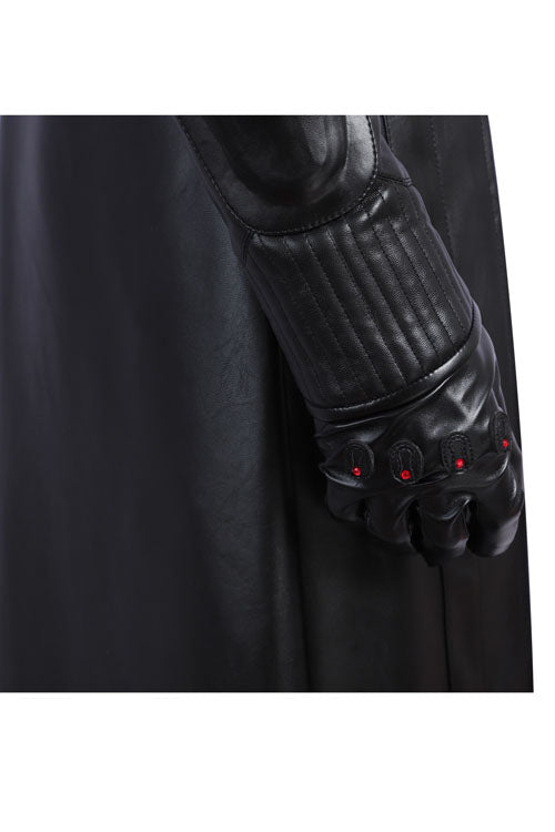 G.I.Joe Retaliation Cobra Commander Black Battle Suit Halloween Cosplay Costume Full Set