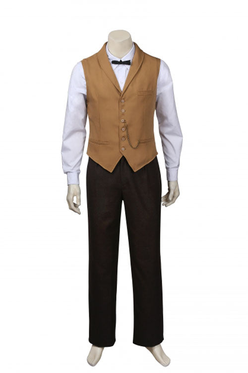 Fantastic Beasts And Where To Find Them Newt Scamander Halloween Cosplay Costume Full Set