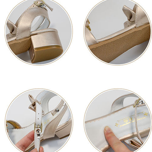 Elegant Lovely Bowknot Classic Lolita Sandals