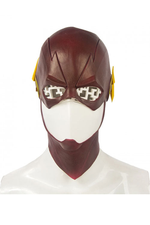 The Flash Season 4 The Flash Barry Allen Red Battle Suit Halloween Cosplay Costume Accessories Hat
