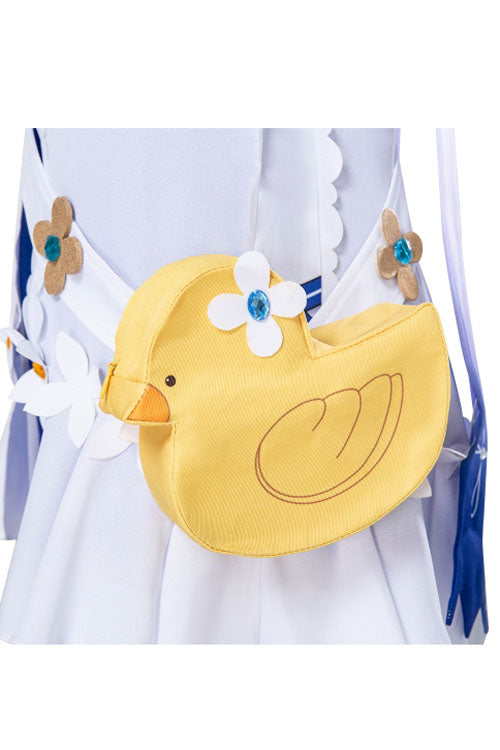 Genshin Impact Barbara Gunnhildr Game Shining Concerto Summer Swimsuit Halloween Cosplay Accessories Cute Yellow Duck Bag