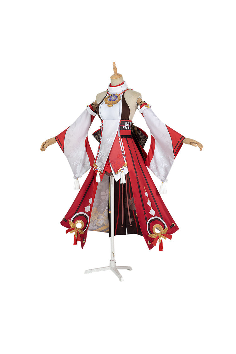 Genshin Impact Noelle Knights (Yahei Shenzi)Multi-Color Game Halloween Cosplay Costume Full Set