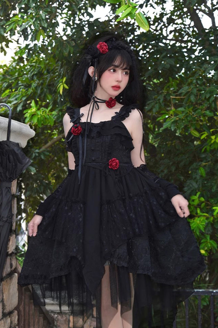 Black Rose Luna and Dawn Gothic Lolita Jsk Dress