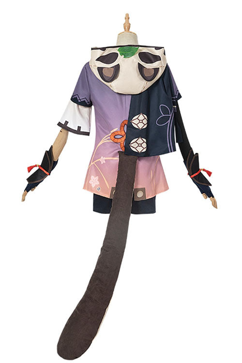 Genshin Impact Sayu Multi-Color Game Halloween Cosplay Costume Full Set