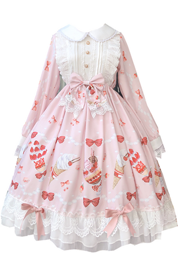 Green Fairy Airy Spring Flower Embroidery Sweet Hanfu Dress – LolitaInside