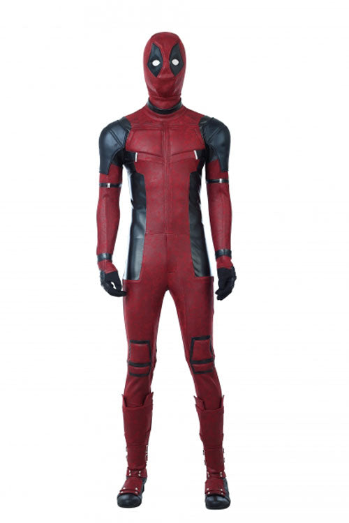 Deadpool 2 Deadpool Wade Winston Wilson Halloween Bodysuit Cosplay Costume Full Set