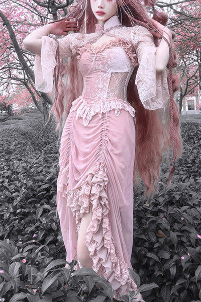 Pink clearance gothic dress