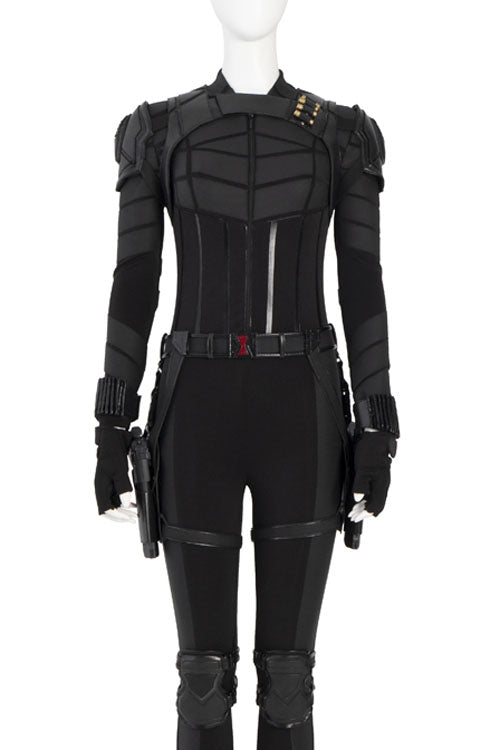 Black Widow Yelena Belova Halloween Cosplay Costume Accessories Black Gloves And Wrist Guards