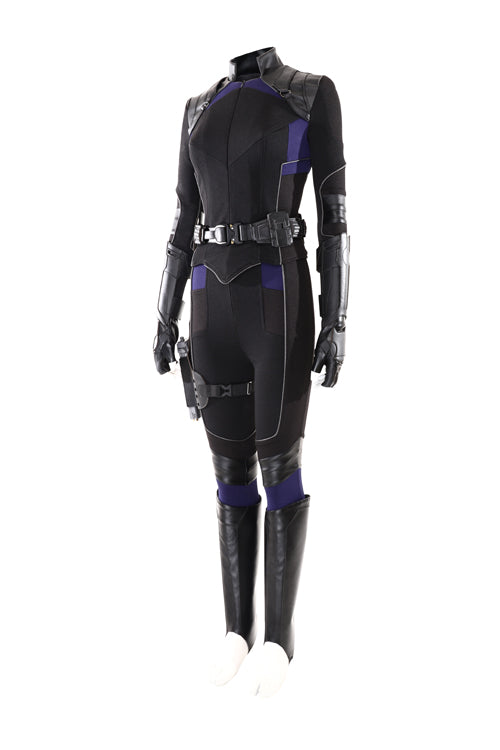 Marvel's Agents Of S.H.I.E.L.D. Quake Daisy Johnson Black Battle Suit Halloween Cosplay Costume Full Set