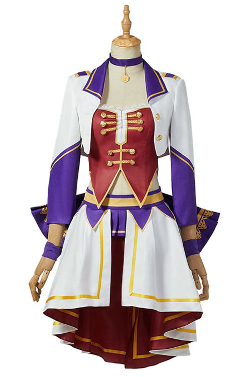 Game Pretty Derby All Roles White Stage Costume Singing Costume Halloween Cosplay Costume Full Set