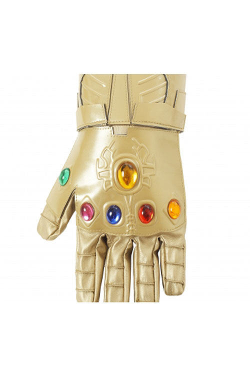 Avengers Infinity War Thanos Battle Suit Golden/Blue Halloween Cosplay Costume Full Set
