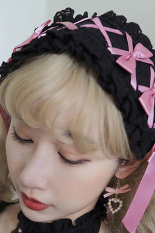 Love Overture Ruffled Bow High Waisted Sweet Lolita JSK Dress