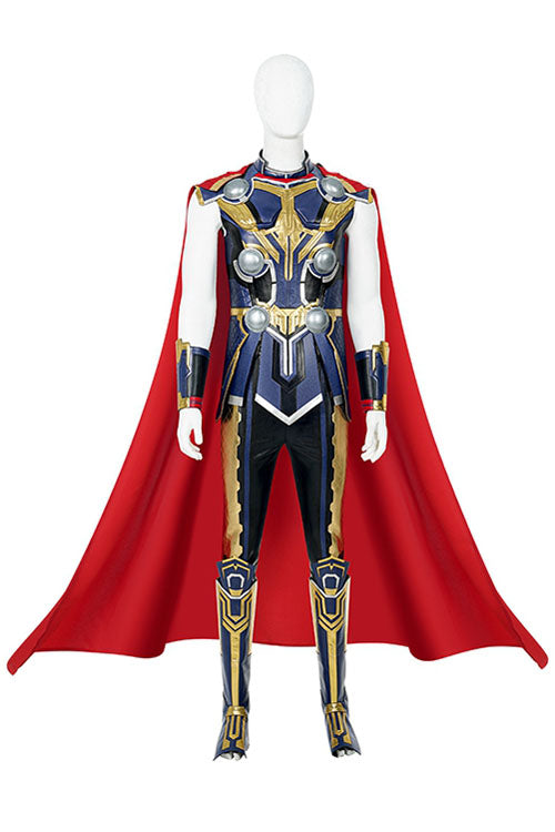 Thor Love And Thunder Thor Multi-Color Battle Suit Halloween Cosplay Costume Full Set