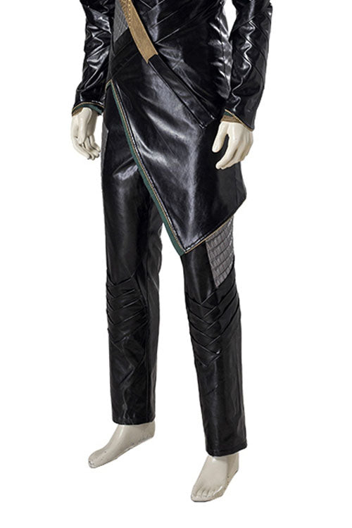 Loki Armor Season 1 Suit Halloween Cosplay Costume Black Pants