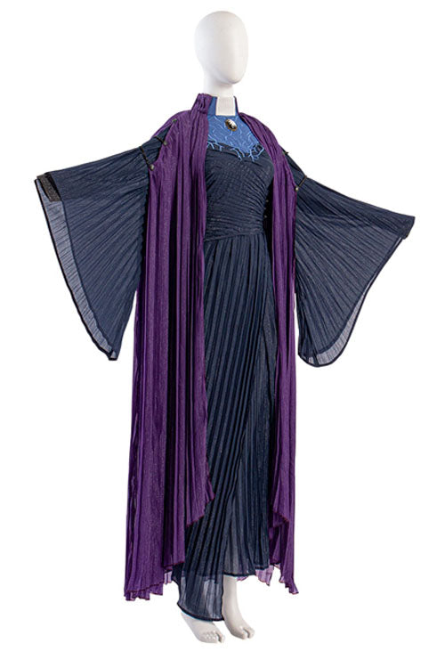 Agatha Harkness Wanda Vision Scarlet Witch Tutor Halloween Cosplay Costume Full Set
