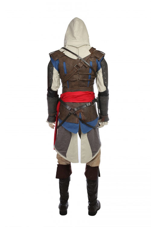 Assassin's Creed IV Game Black Flag Edward James Kenway Halloween Cosplay Costume Full Set