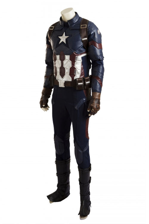 Captain America Civil War Cosplay Costume Upgraded Version Full Set