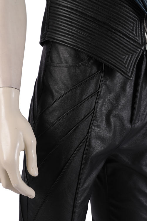 デビル メイ クライ 5 バージル ブラック ウインドブレーカー スーツ ハロウィン コスプレ衣装 フルセット