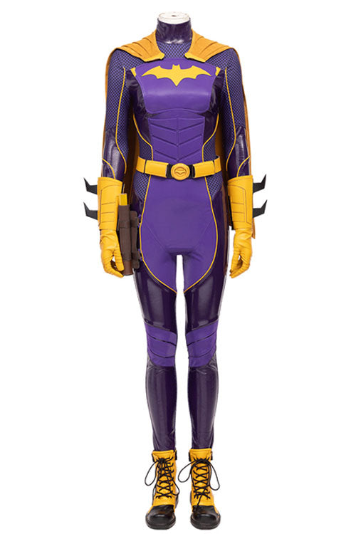 Game Batman Gotham Knights Batwoman Battle Suit Halloween Cosplay Costume Full Set