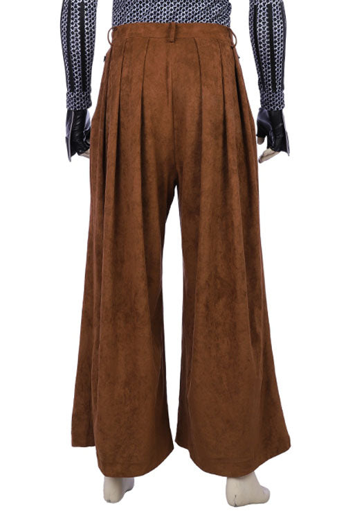 Sekiro Shadows Die Twice Shinobi Of The Divine Heir Wolf Halloween Cosplay Costume Brown Trousers