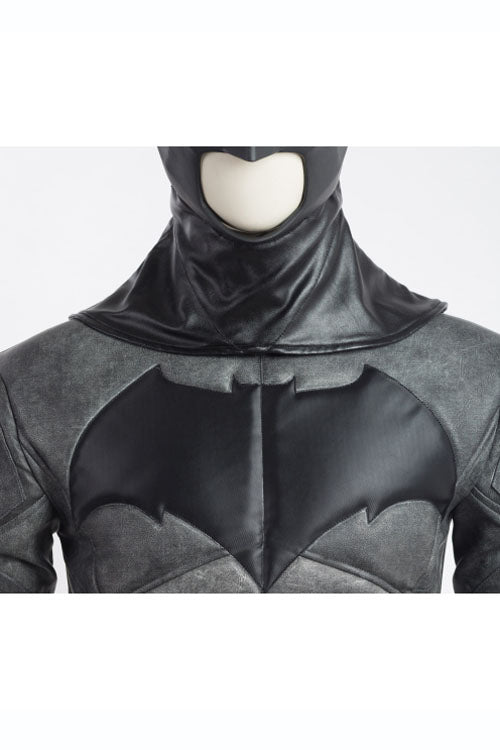 Justice League Batman Bruce Wayne Battle Suit Halloween Cosplay Costume Full Set