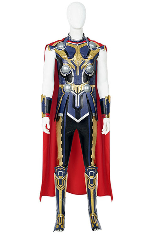 Thor Love And Thunder Thor Multi-Color Battle Suit Halloween Cosplay Costume Full Set