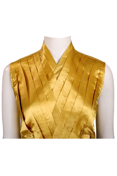Doctor Strange Ancient One Cosplay Costume Yellow Waistcoat