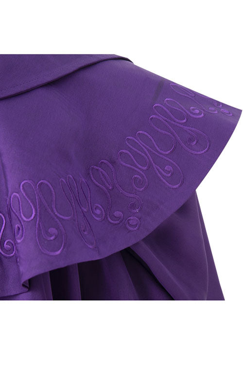 Loki Season 1 Kang The Conqueror Nathaniel Richards Brown/Purple Halloween Cosplay Costume Purple Cloak