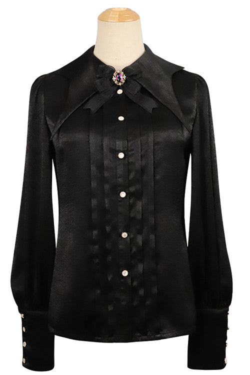 Black Witch Town Print With Veil Gothic Lolita JSK Dress