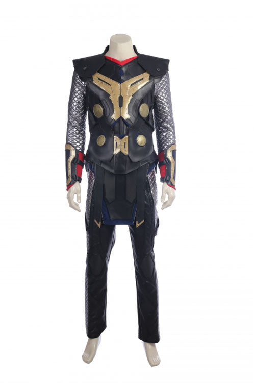 Thor The Dark World Thor Odinson Black/Red Halloween Cosplay Costume Full Set