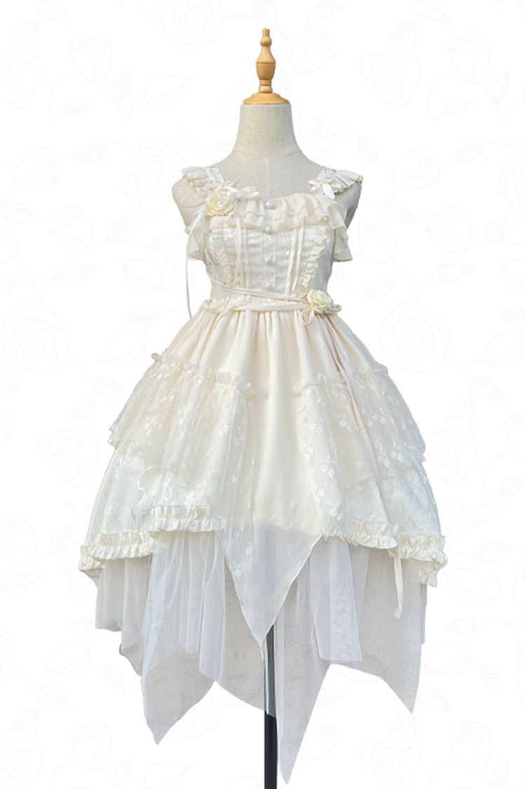 Apricot Rose Luna and Dawn Sweet Lolita Jsk Dress