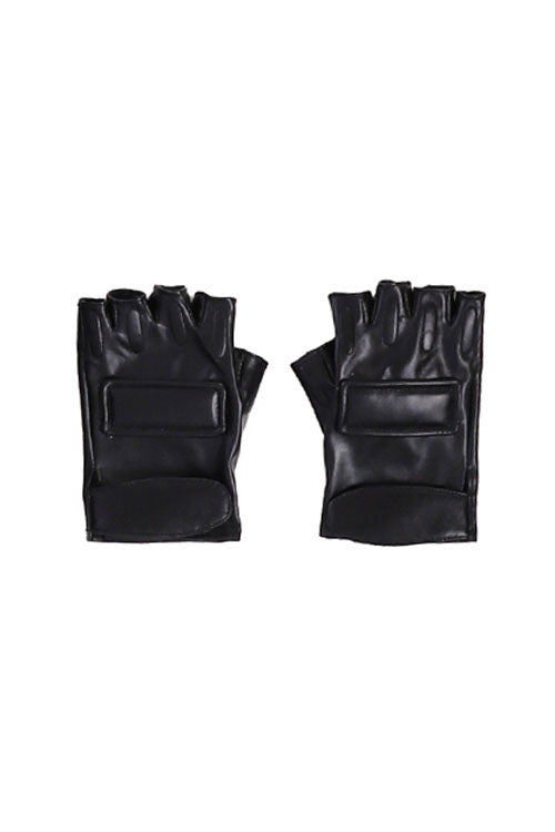 Resident Evil Biohazard Re 2 Leon Scott Kennedy Halloween Cosplay Costume Accessories Black Gloves