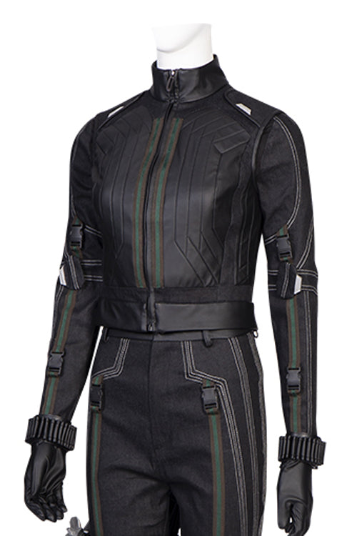 Hawkeye Season 1 Generation Black Widow Yelena Belova Halloween Cosplay Costume Black Vest