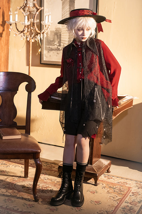 Princess Chronicles The Unknown Shadow Gothic Ouji Lolita Shorts