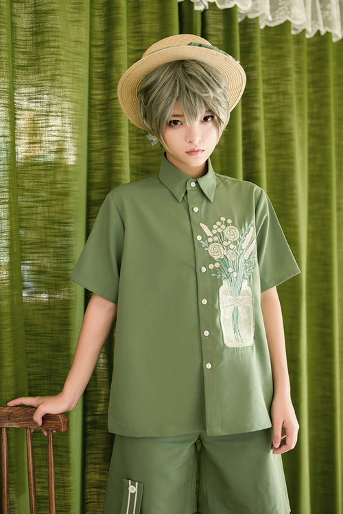 Princess Chronicles Flowering Phase Embroidered Ouji Lolita Blouse