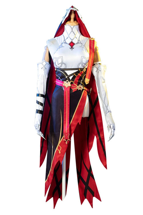 Genshin Impact Rosaria Sexy Nun Multi-Color Game Halloween Cosplay Costume Full Set
