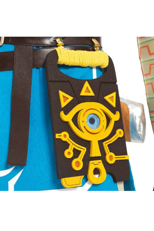 The Legend Of Zelda Link Blue Champion's Tunic Suit Halloween Cosplay Costume Full Set