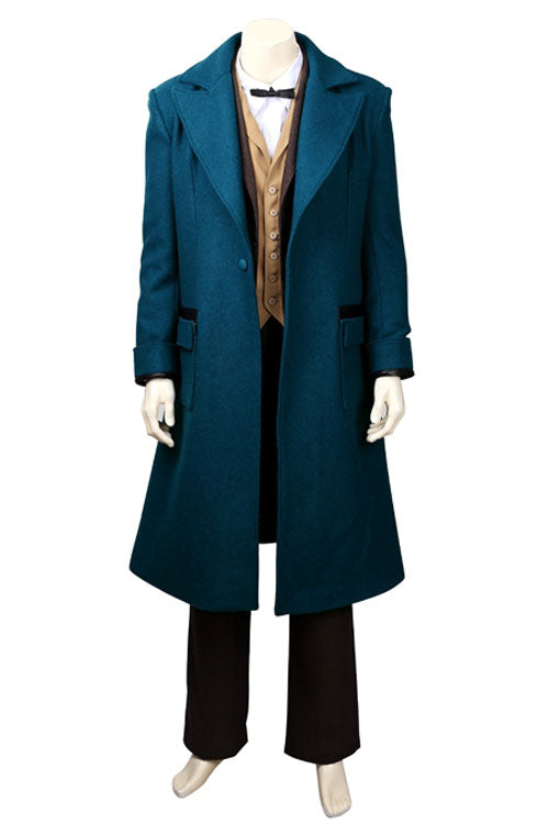 Fantastic Beasts And Where To Find Them Newt Scamander Halloween Cosplay Costume Full Set