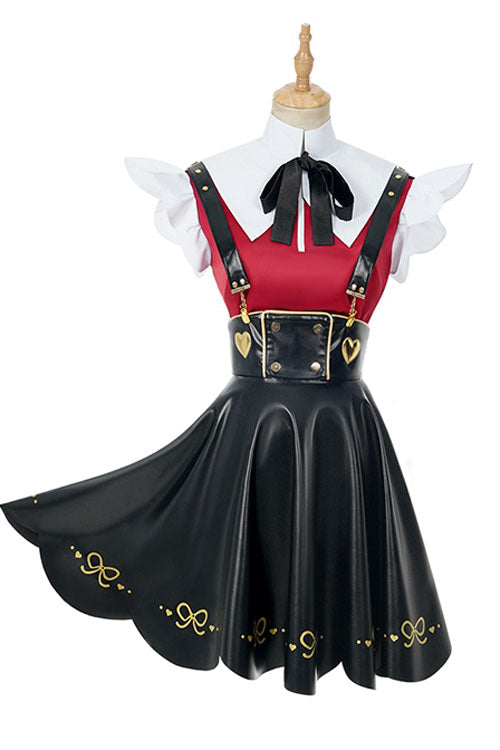 Game Needy Girl Overdose Ame Black Skirt Halloween Cosplay Costume Full Set