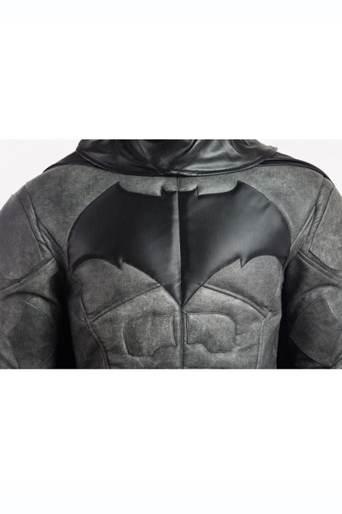 Justice League Batman Bruce Wayne Battle Suit Halloween Cosplay Costume Full Set