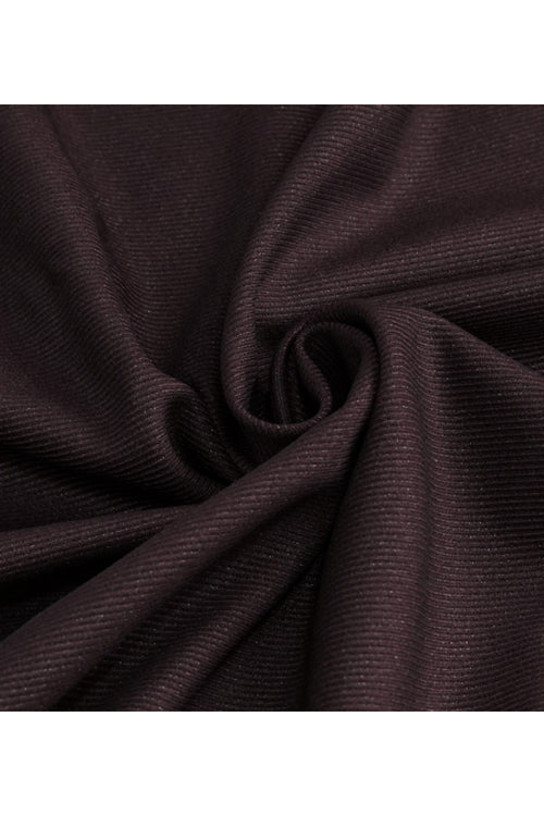 Brown Twill Suit Material Side Pocket Floral Shaped Webbing Gothic Mens Pants