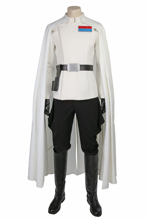 Rogue One A Star Wars Story Orson Krennic White Uniform Halloween Cosplay Costume Full Set